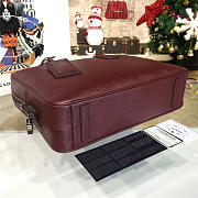 Prada leather briefcase 4219 - 5