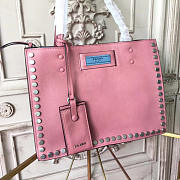 Prada etiquette bag pink 4299 - 6