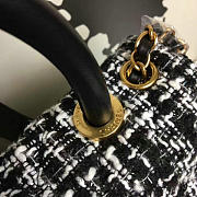 Chanel tweed top handle bag a13042 vs00035 - 6