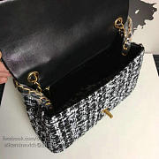 Chanel tweed top handle bag a13042 vs00035 - 4