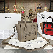 Celine nano leather shoulder bag | Z1036 - 3