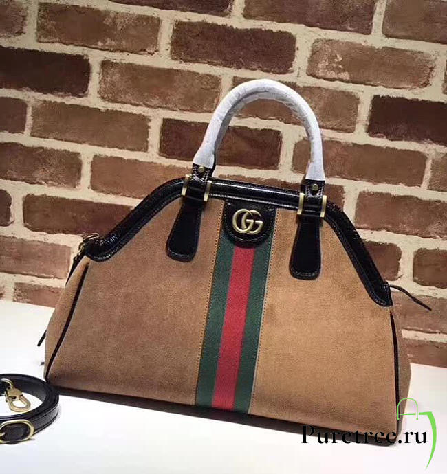 Gucci Medium Top Handle Bag Brown | ‎516459 - 1