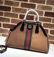 Gucci Medium Top Handle Bag Brown | ‎516459 - 6