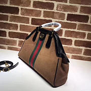 Gucci Medium Top Handle Bag Brown | ‎516459 - 4