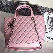 chanel caviar quilted lambskin shopping tote bag pink CohotBag 260301 vs02905 - 1