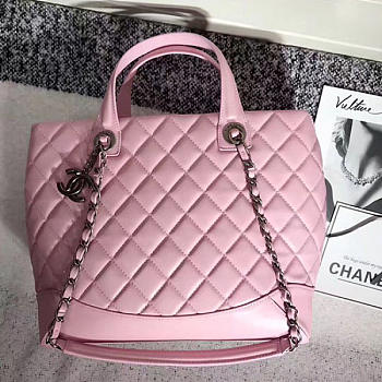 chanel caviar quilted lambskin shopping tote bag pink CohotBag 260301 vs02905