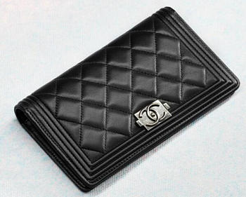 Chanel wallet black | A68722 