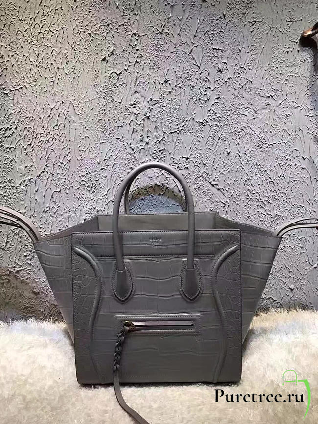 Celine leather luggage phantom z1102 - 1