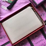 gucci gg leather clutch bag z09 - 4