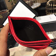gucci marmont card case nexthibiscus red leather CohotBag  - 5