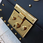 gucci gg leather padlock studded 2384 - 3