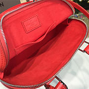  Louis Vuitton Alma BB Stripe Red Leather | 3562 - 4