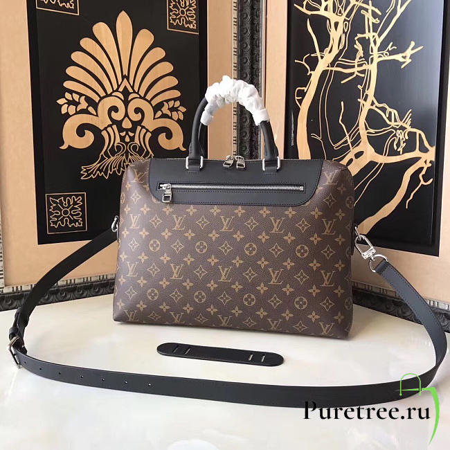 CohotBag lv porte documents jour monogram macassar canvas 3830 - 1