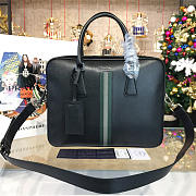 Prada leather briefcase 4220 - 1
