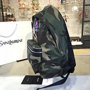 ysl monogram backpack camouflage CohotBag - 5