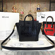 Celine nano leather shoulder bag | Z1025 - 4