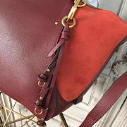 Chloé leather shoulder bag z1456  - 5