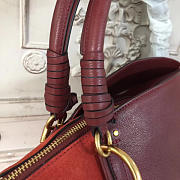 Chloé leather shoulder bag z1456  - 4