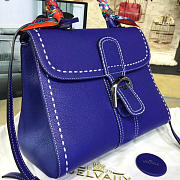 CohotBag delvaux mm brillant satchel blue 1485 - 4