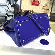 CohotBag delvaux mm brillant satchel blue 1485 - 6
