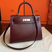 hermes leather kelly  - 1