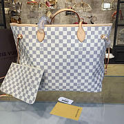 Louis Vuitton Neverfull GM Damier Azur Beige - 2