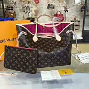 Louis Vuitton Neverfull MM Monogram Canvas Pivoine - 1