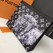 Louis vuitton pochette volga monogram lion other 3606 - 2