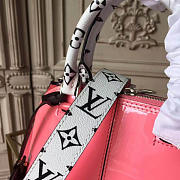 LV Leather Alma BB Shining Pink Bag | M54704  - 6