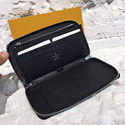 Louis Vuitton Supreme Zippy Wallet Noir  - 6