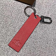  louis vuitton superme CohotBag  key ring red 3801 - 3