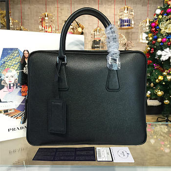 Prada leather briefcase 4222