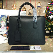 Prada leather briefcase 4222 - 2