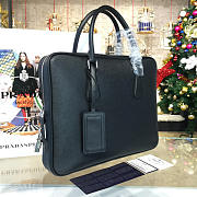 Prada leather briefcase 4222 - 3
