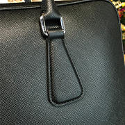 Prada leather briefcase 4222 - 6