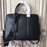 Prada leather briefcase 4298 - 1