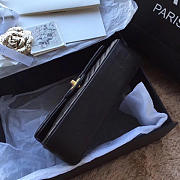 Chanel Classic Chevron Flap Bag Black 25cm - 3