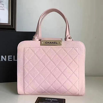 chanel shopping bag pink CohotBag a93732 vs04493
