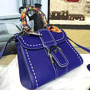 CohotBag delvaux mini brillant satchel blue 1477 - 6