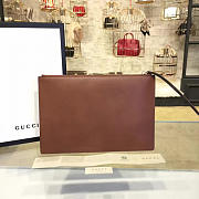 gucci gg leather clutch bag z08 - 4