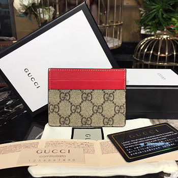 Gucci GG Leather Card Holder 01