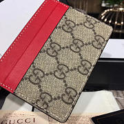 Gucci GG Leather Card Holder 01 - 2