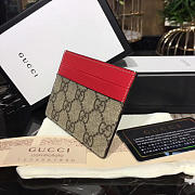 Gucci GG Leather Card Holder 01 - 5