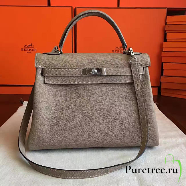 hermes leather kelly z2864 - 1