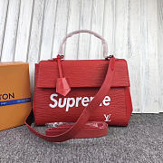 louis vuitton supreme CohotBag handbag red m41388 3016 - 1
