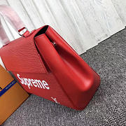 louis vuitton supreme CohotBag handbag red m41388 3016 - 3