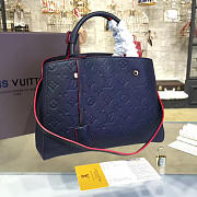 CohotBag louis vuitton montaigne mm marine rouge 3319 - 1