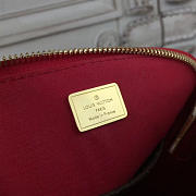 Louis Vuitton Alma BB Red Lather | 3714 - 6