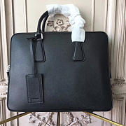 Prada leather briefcase 4323 - 1