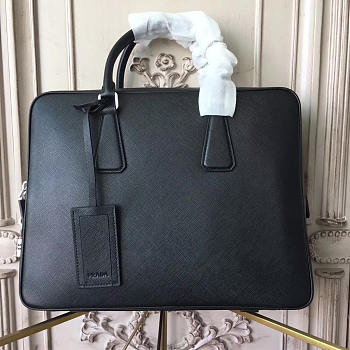 Prada leather briefcase 4323